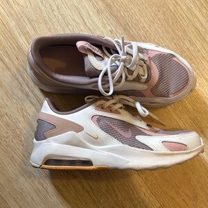 Nike Pink and White Sneakers